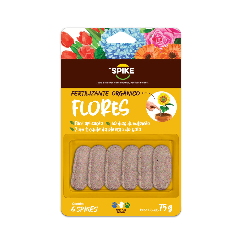 Fertilizante Orgânico para Flores 75 g