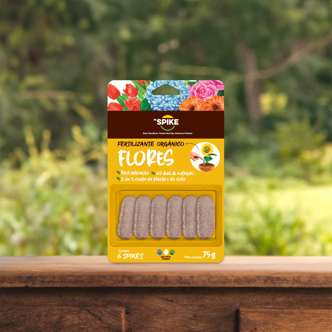 Fertilizante Orgânico para Flores 75 g