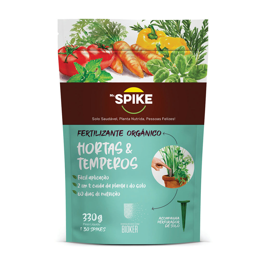 Fertilizante Orgânico para Hortas & Temperos 330 g