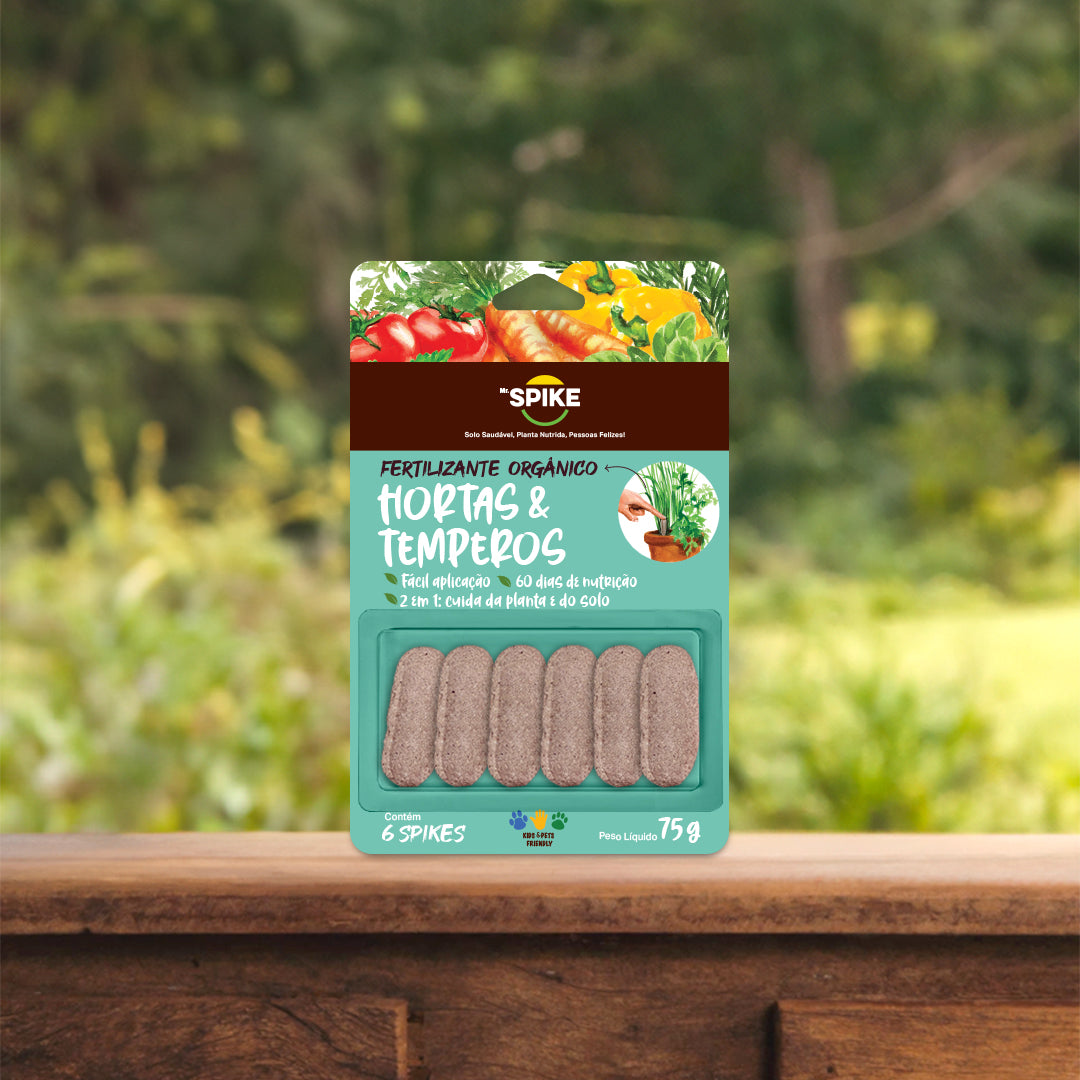 Fertilizante Orgânico para Hortas & Temperos 75 g