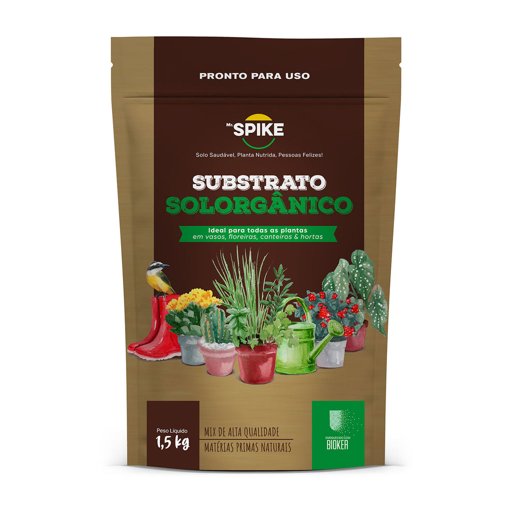 Substrato Solorgânico Mr. Spike 1,5 kg